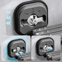 Varal Sem Perfuração Extensível Dobrável