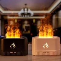 Umidificador Difusor de Aromas Lareira Aromaterapia