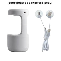 Umidificador e Difusor Gotas Anti Gravidade